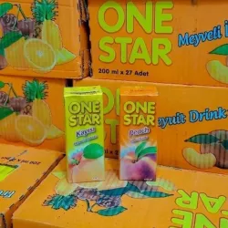 Caja de jugo One Star de 200 ml
