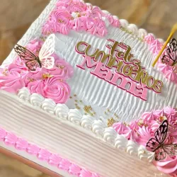 Cake Rectangular media bandeja