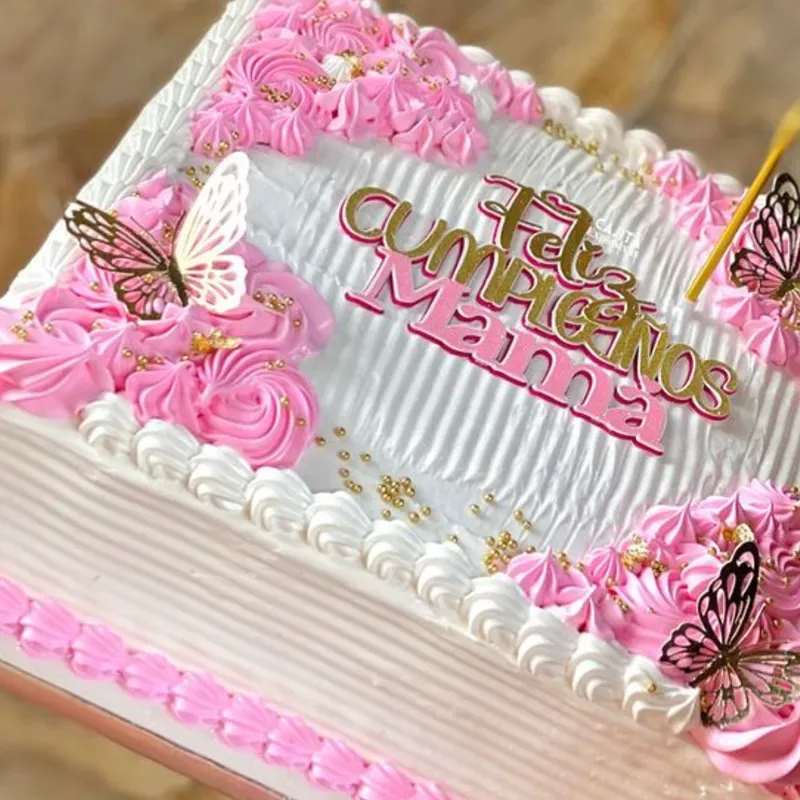 Cake Rectangular media bandeja