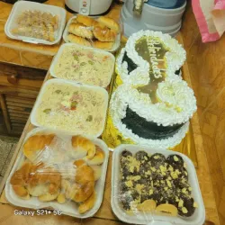 Combo para 20 personas con Cake doble 8600 