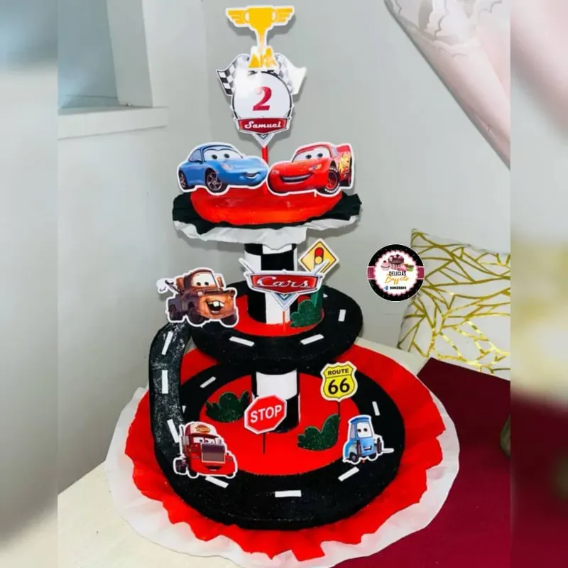 Porta Cupcakes de 3 pisos