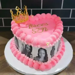 Torta Corazón Vitange