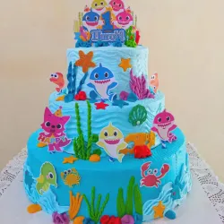 Pastel de tres pisos 2