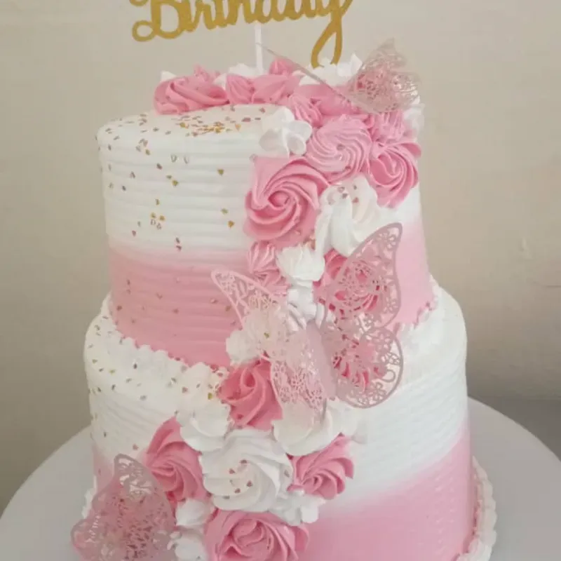 Pastel de dos pisos 1