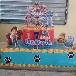 Pastel de dos pisos 2