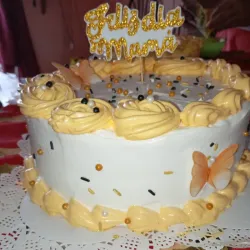 Cake grande de mantequilla de maní