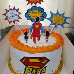 Cake personalizados relleno de leche condensada hecha fanguito