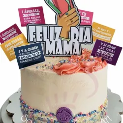 Cakes personalizados relleno mantequilla de maní