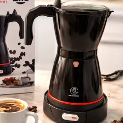 Cafetera eléctrica de 6 tazas