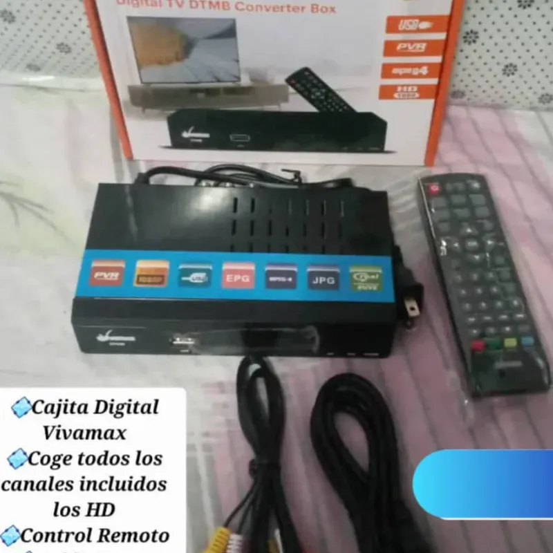 Cajita decodificadoras para tv