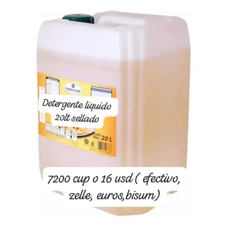 Galón de detergente 