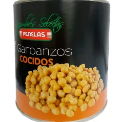 Garbanzos cocinados ( latas)