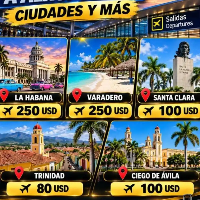 Taxi a TODA CUBA