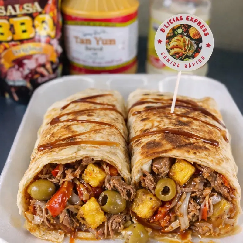 Burrito de ropa vieja