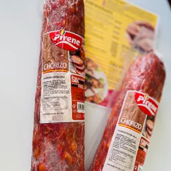 Chorizo vela y queso gouda 