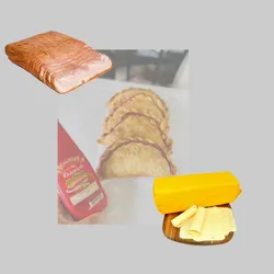 Empanada beicon y queso gouda 
