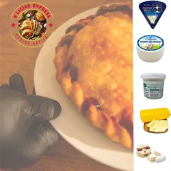 Empanada Cinco Quesos. 