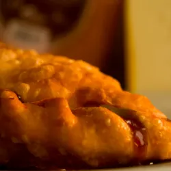 Empanada de queso parmesano.