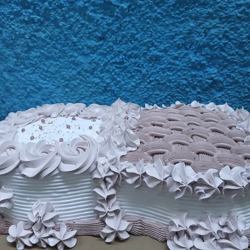 Cake con crema de chocolate 🍫 