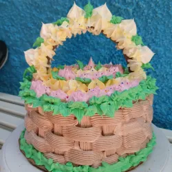 Cesta de flores