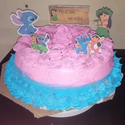 Cake redondo de 27 cm perzonalizado 