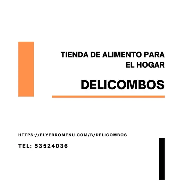 ¡Hola a todos! 😊

Te presentamos DeliCombos 🛍️, combos de productos seleccionados para tu hogar 🏡. ¡La forma más práctica y deliciosa de hacer tu mercado! 🥰

✅ Garantizamos productos de la mejor calidad con envío rápido y seguro a tu domicilio por una compra de 20 USD en adelante, entregas en menos de 24H. 🚚💨

¿Te gusta elegir? 🎯 ¡Arma tu combo personalizado con los productos que prefieras!✨