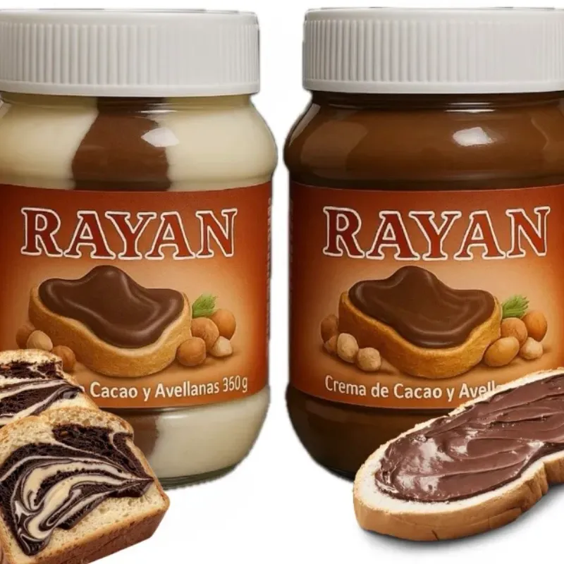 Crema de cacao y avellanas
