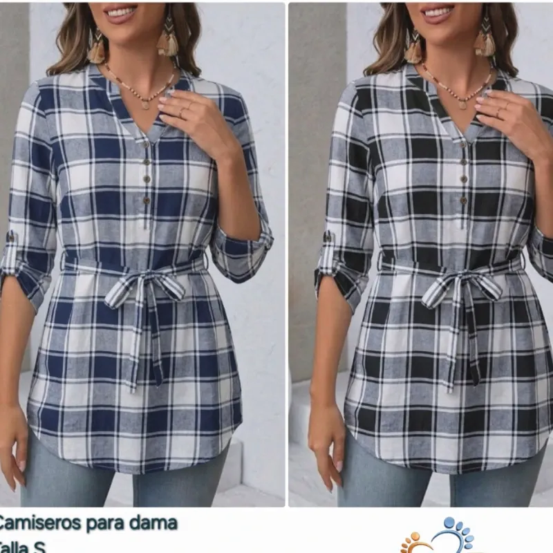 Blusas tipo Camiseros