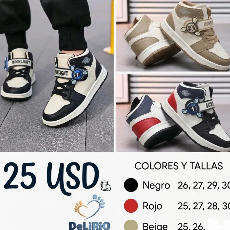 Botas Jordan para niños