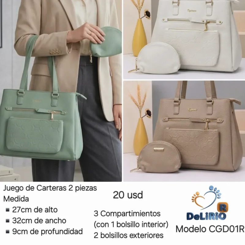 Carteras para salir . 2 piezas