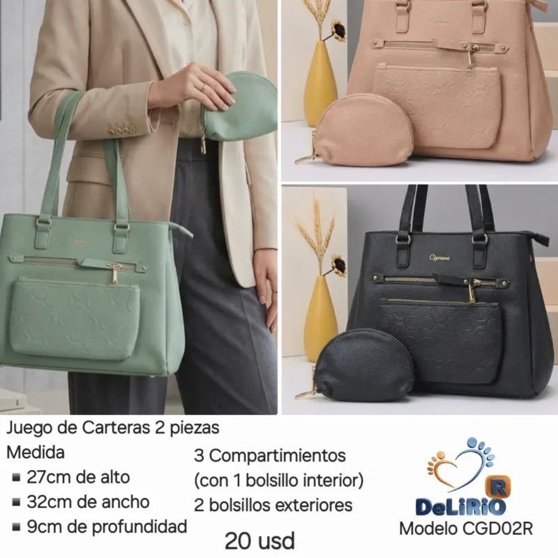 Carteras para salir . 2 piezas