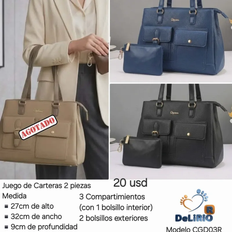 Carteras para salir . 2 piezas