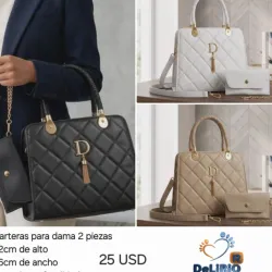 Carteras medianas de 2 piezas