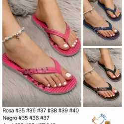Chancletas de baño para dama