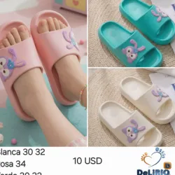 Chancletas de baño para niñas