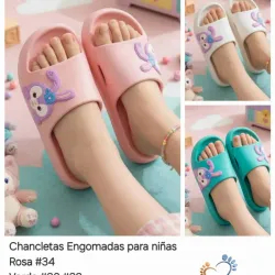Chancletas de baño para niñas