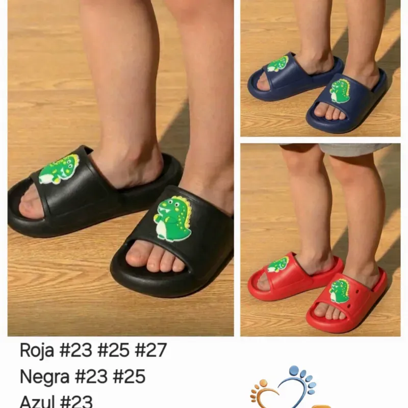 Chancletas de baño para niños