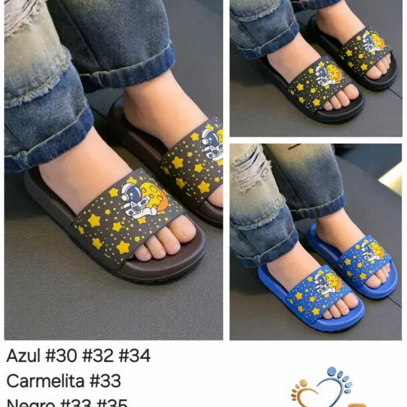 Chancletas de baño para niños