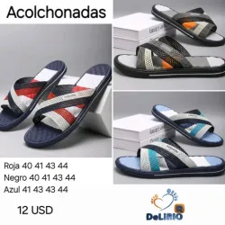 Chancletas Fashion color