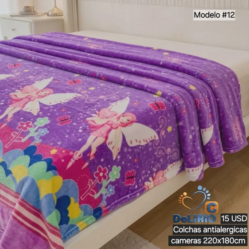 Colchas antialergicas cameras modelos 10 11 12