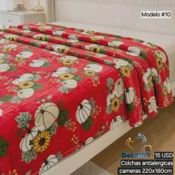 Colchas antialergicas cameras modelos 10 11 12