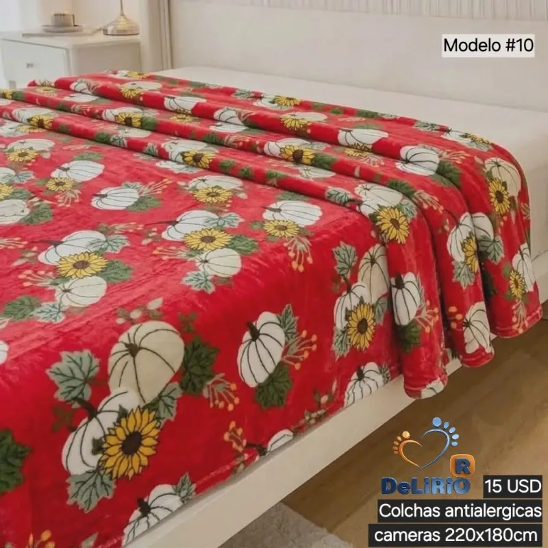 Colchas antialergicas cameras modelos 10 11 12