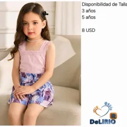 Conjunto de blusa y short