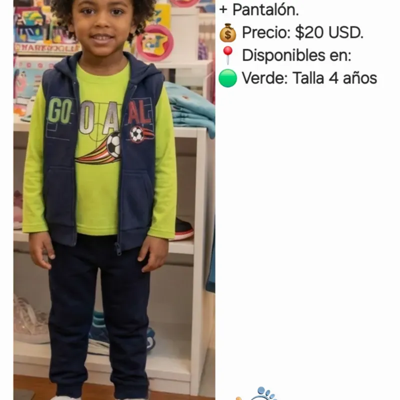 Conjuntos de 3 piezas para niños 👦