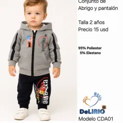 Conjuntos de abrigo y pantalón para niñas y niños