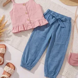 Conjuntos de blusa y pantalón para niñas