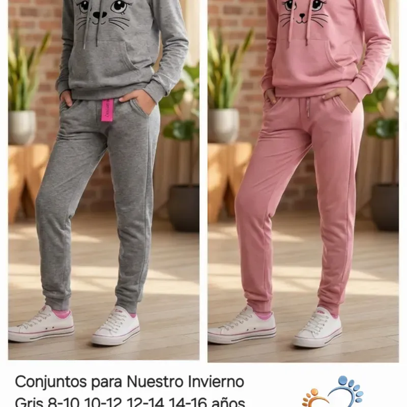 Conjuntos de invierno niñas y adolescentes