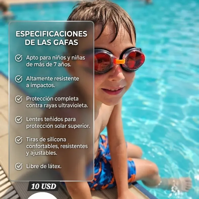 Gafas para nadar 🏊‍♀️ 7+