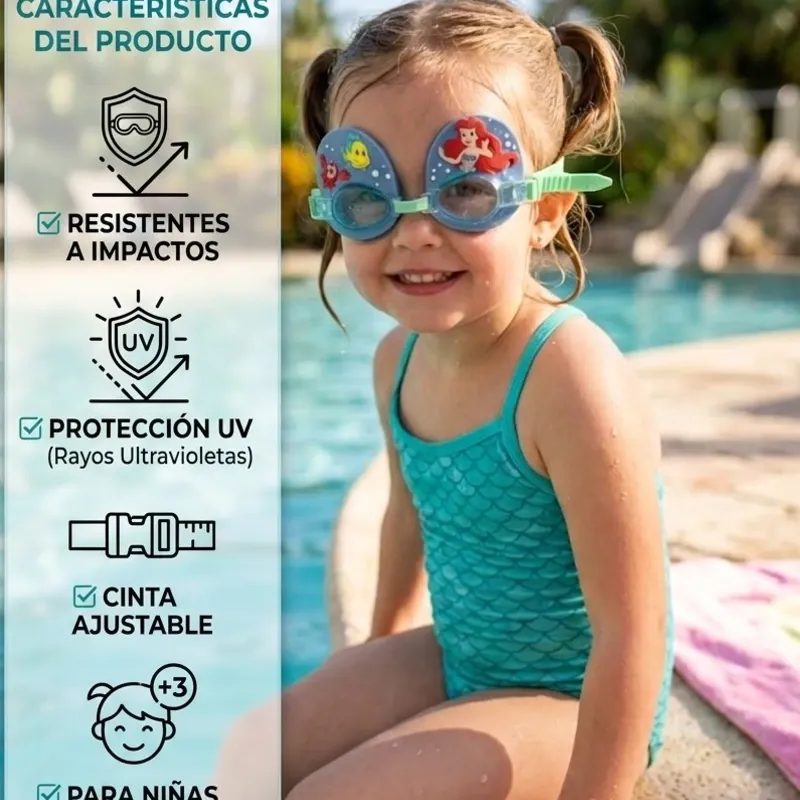 Gafas para nadar 🏊‍♀️ 7+