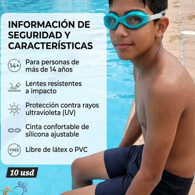 Gafas para nadar 🏊‍♀️ 7+